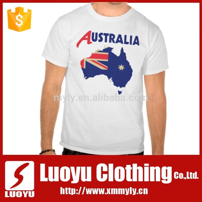 オーストラリアの印刷のtシャツ男性用-プラスサイズTシャツ問屋・仕入れ・卸・卸売り