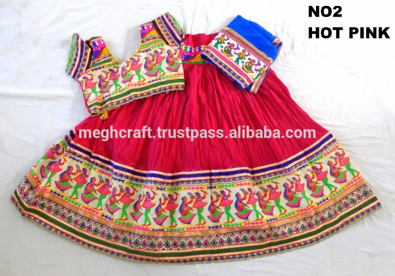 2016 navratri特別刺繍入り綿chaniyaチョリ-gujarati ghagraチョリ-カッチ作業lehengaチョリ-その他ウエディングアパレル問屋・仕入れ・卸・卸売り