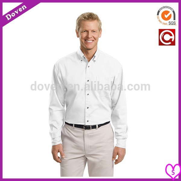 男性用フォーマルシャツ白-プラスサイズシャツ、ブラウス問屋・仕入れ・卸・卸売り