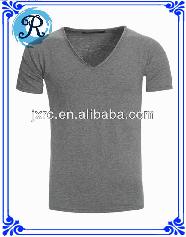カスタム竹モーダル綿スリムフィットtシャツの男性中国の製造元-Tシャツ問屋・仕入れ・卸・卸売り