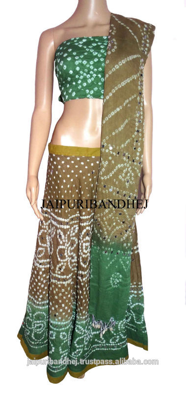2016卸売bandhej lehengaチョリ用navratri祭り-その他ウエディングアパレル問屋・仕入れ・卸・卸売り