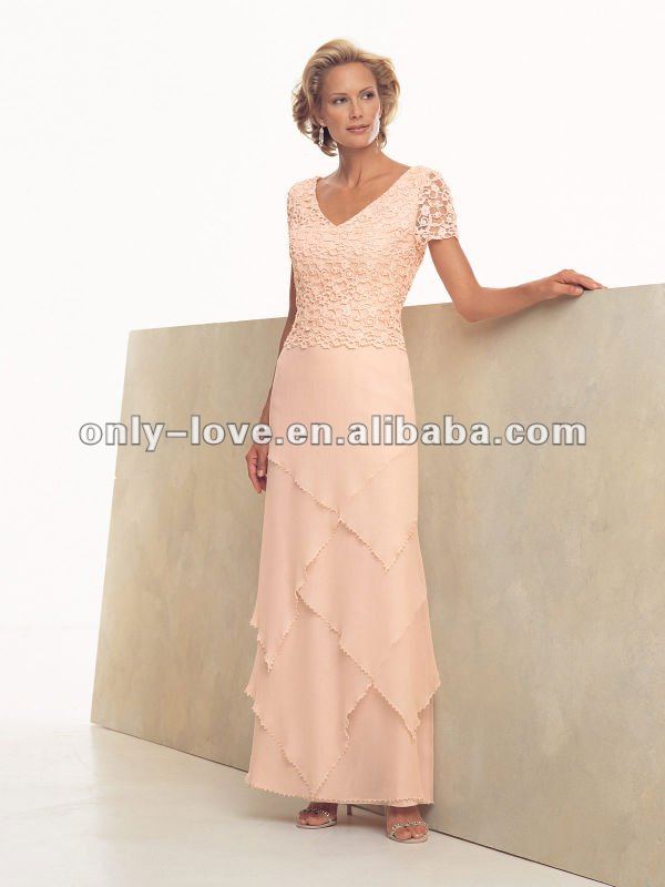ファッションカスタムが作った2012新しい半袖olm008花嫁のドレスの母-イブニングドレス問屋・仕入れ・卸・卸売り