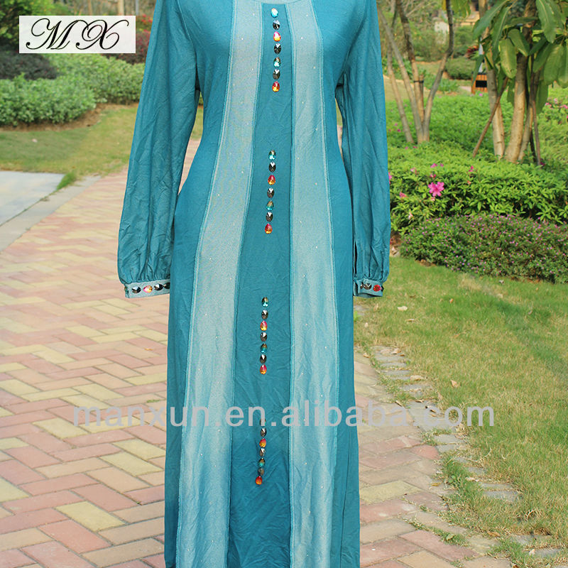 イスラムアバーヤ長い色abayasのマキシドレスアバーヤ-プラスサイズドレス、スカート問屋・仕入れ・卸・卸売り