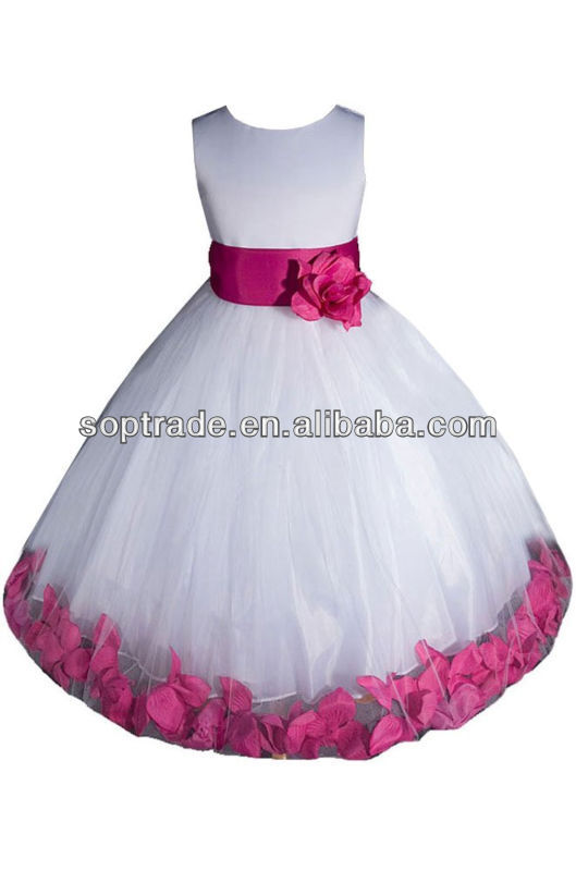 フラワーガールのドレス結婚式のためのページェント-フラワーガールドレス問屋・仕入れ・卸・卸売り