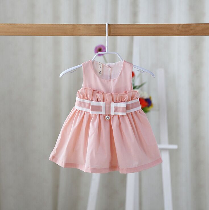 子供服デザイン夏ピンクの女の子のドレス-フラワーガールドレス問屋・仕入れ・卸・卸売り