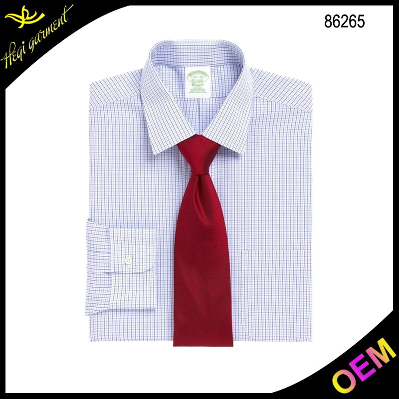 卸売の男性のボタンシャツアップ2015で格子縞のファッションデザイン-紳士用シャツ問屋・仕入れ・卸・卸売り