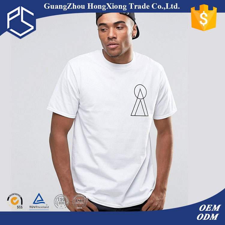 2016 hongxiong oemプロモーションシルクスクリーン印刷男性100コットン白tシャツ-Tシャツ問屋・仕入れ・卸・卸売り