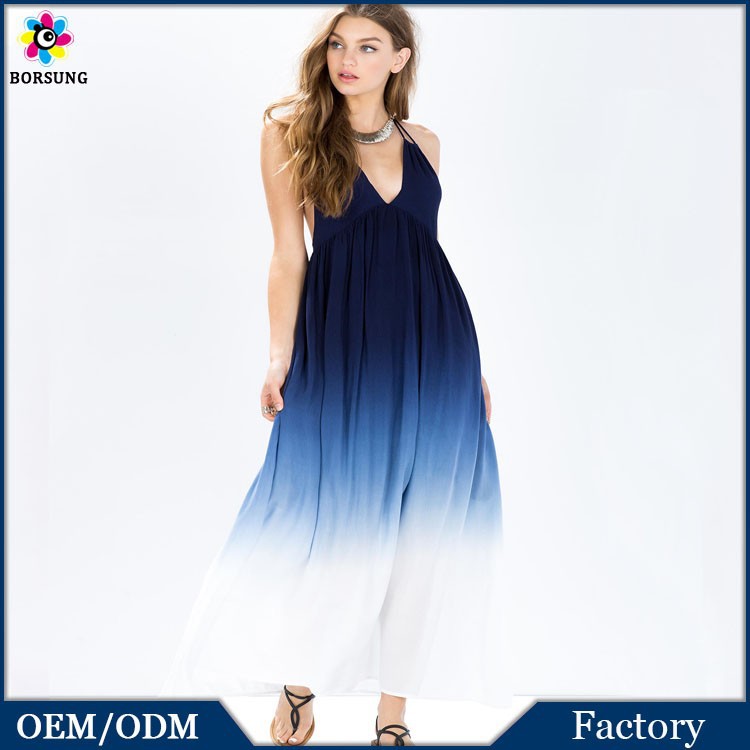 ファンシー女性の夏のoem工場2015dress100%3色レーヨンプリーツマキシドレスロング-プラスサイズドレス、スカート問屋・仕入れ・卸・卸売り