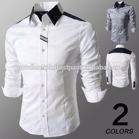 ドレスシャツの新しいスタイル2016男性半袖カジュアルドレスシャツ、男性の衣服-紳士用シャツ問屋・仕入れ・卸・卸売り