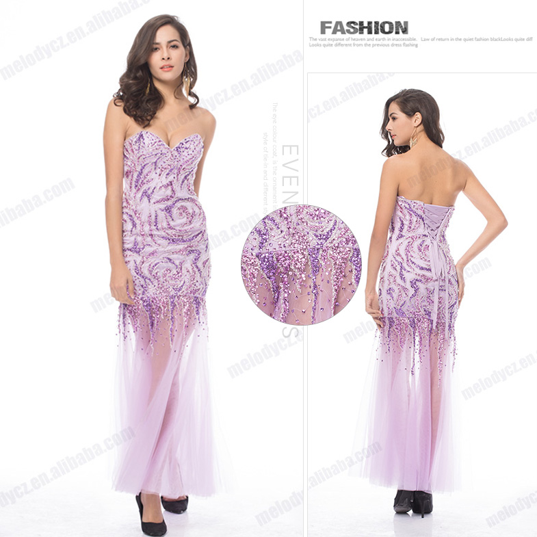 ヨーロッパスタイルの特別な設計へパープルカラージュノーのようなドレスのための女性-プラスサイズドレス、スカート問屋・仕入れ・卸・卸売り