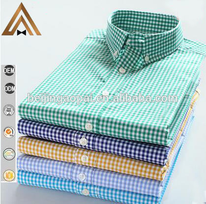 新しい服sに3xlサイズ上質なコットングリーンカラー新しい柄チェックシャツのための男性2016-プラスサイズシャツ、ブラウス問屋・仕入れ・卸・卸売り