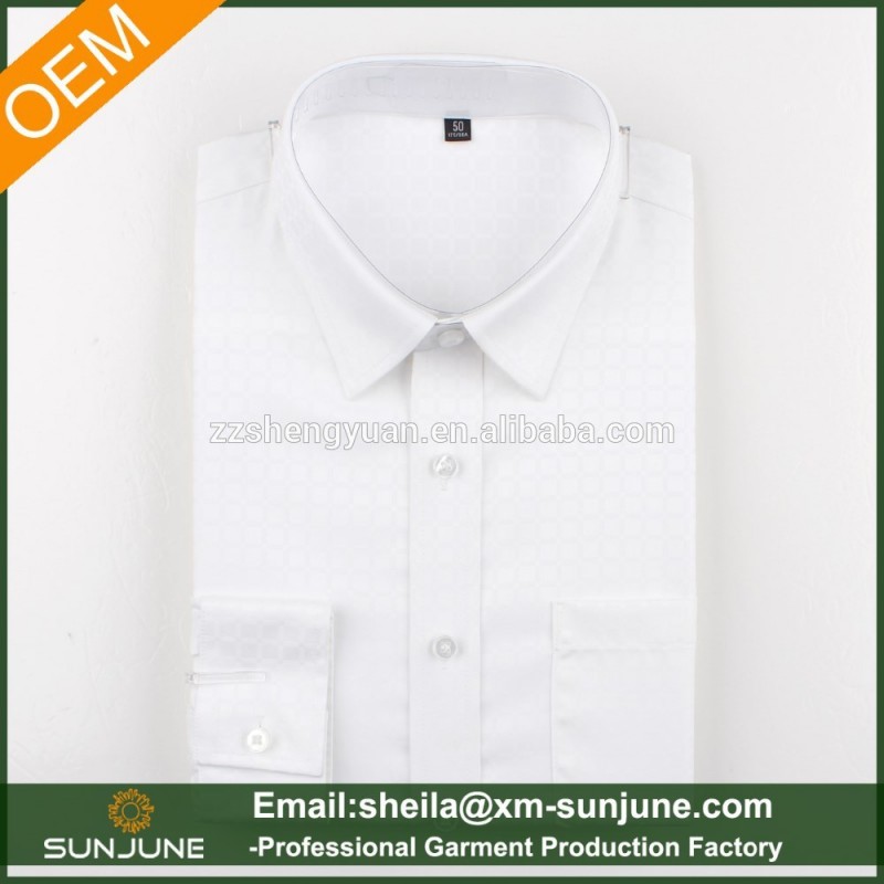 高品質の長い袖ホワイトドレスシャツ男性安い-プラスサイズシャツ、ブラウス問屋・仕入れ・卸・卸売り