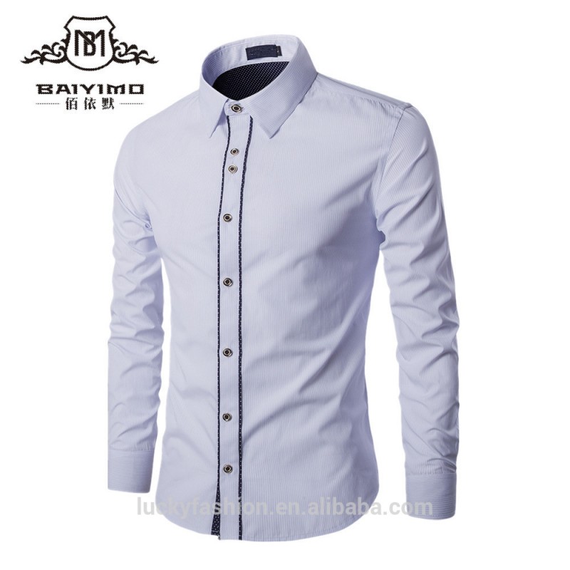 中国工場男性服ファッションシャツ2016-プラスサイズシャツ、ブラウス問屋・仕入れ・卸・卸売り