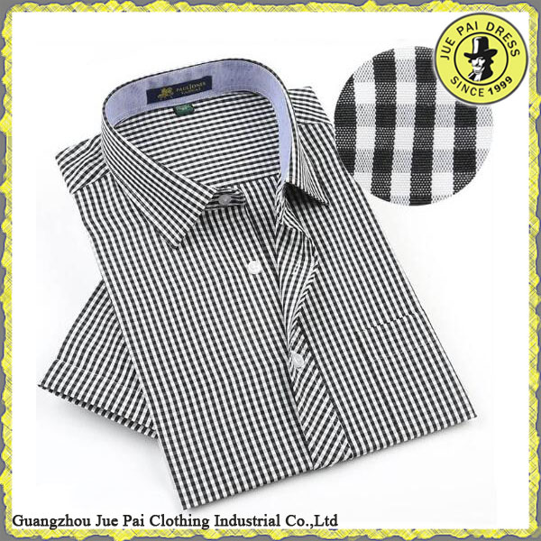 新しい到着の2015半袖メンズドレス正方形の襟付きシャツ-プラスサイズシャツ、ブラウス問屋・仕入れ・卸・卸売り