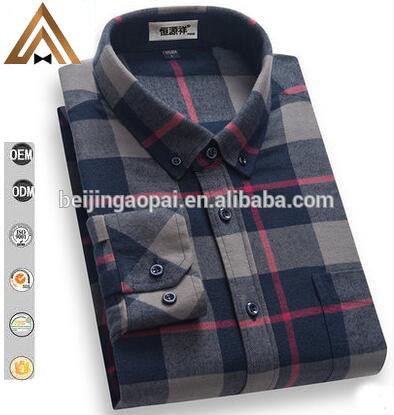 中国卸売コットンフランネル4 xlビッグサイズカスタムのチェック柄シャツ-プラスサイズシャツ、ブラウス問屋・仕入れ・卸・卸売り