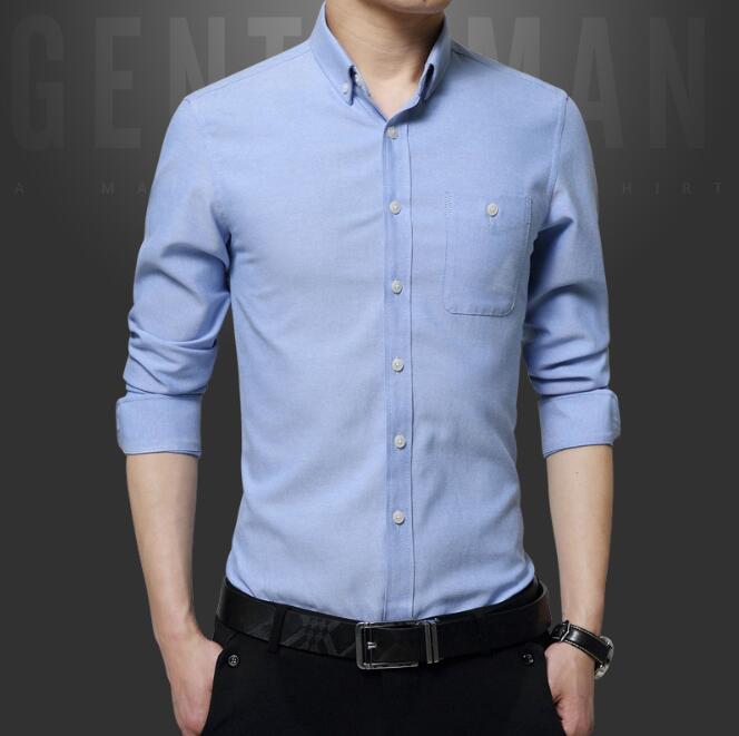 Zm40941a新しいデザイン男性服卸売純粋な色ドレスシャツメンズ-紳士用シャツ問屋・仕入れ・卸・卸売り