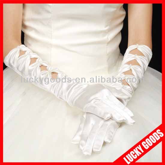 アイボリーブライダル結婚式のファッション販売のための結婚式の手袋-ウエディンググローブ問屋・仕入れ・卸・卸売り