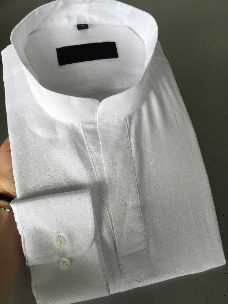新しいリネンプルオーバーシャツの男シャツ-プラスサイズシャツ、ブラウス問屋・仕入れ・卸・卸売り