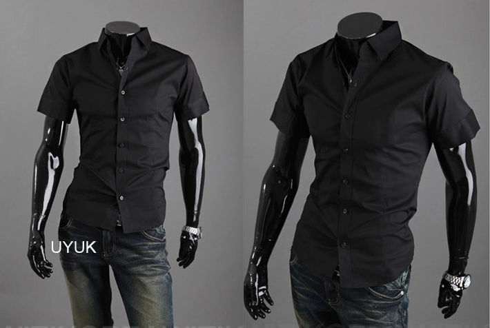 純粋な色最新の新しい男性用シャツ-紳士用シャツ問屋・仕入れ・卸・卸売り