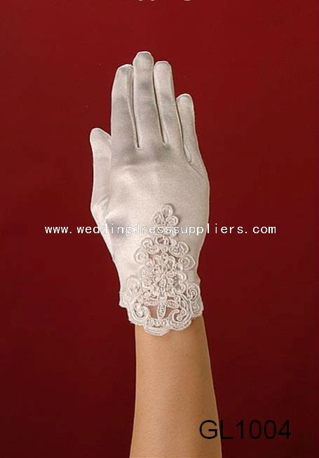 GL1004優雅な指は夕方オペラ手袋と結婚している短い女性をひもで締める-ウエディンググローブ問屋・仕入れ・卸・卸売り
