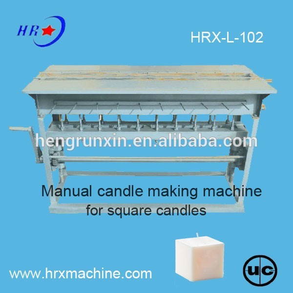 HRX-L-102手動タイプ平方キャンドル製造機-機械を作るワックス及び蝋燭問屋・仕入れ・卸・卸売り