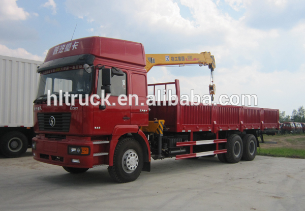 Shacmanf30006x412トンxcmgクレーンクレーン付きトラックwp10.290e32weichaiディーゼルエンジン-トラックは伸ばす問屋・仕入れ・卸・卸売り