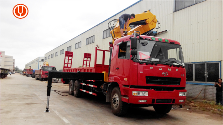 12トンナックルブームピックアップトラック積載クレーン-トラックは伸ばす問屋・仕入れ・卸・卸売り