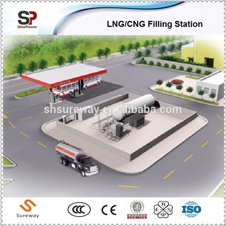 可動lng充填ステーション/l-cng充填ステーション/中国製のcng充填ステーション-他の機械類及び企業装置問屋・仕入れ・卸・卸売り