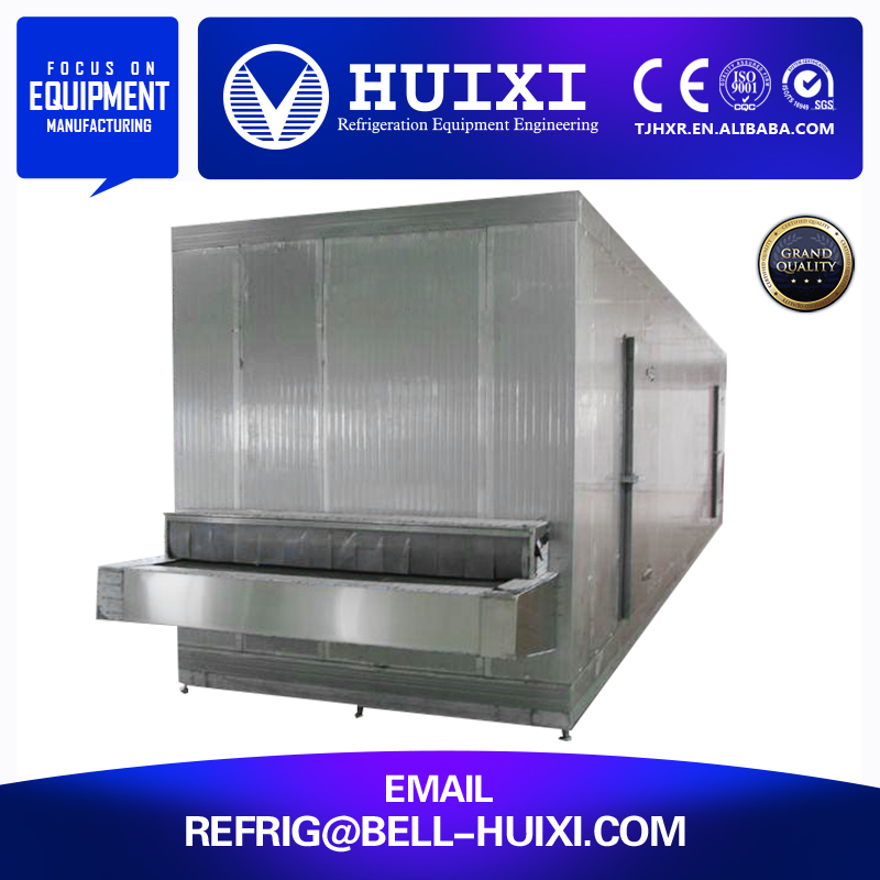 iqfトンネルフリーザー冷凍野菜フラッシュ水平冷凍庫-産業用冷凍庫問屋・仕入れ・卸・卸売り