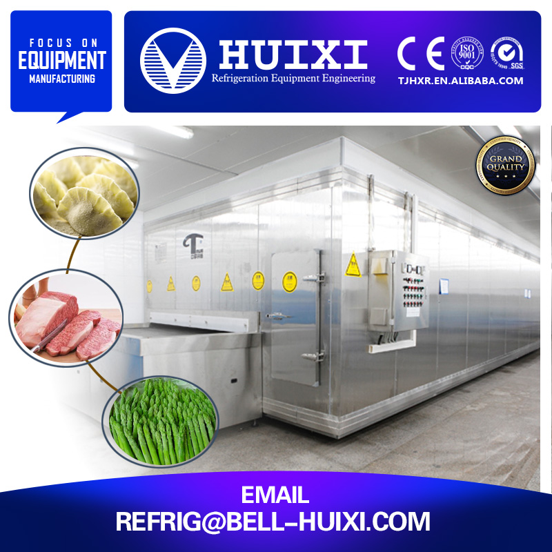 iqf冷凍食品産業用冷凍庫のフリーザートンネルフラッシュ-産業用冷凍庫問屋・仕入れ・卸・卸売り