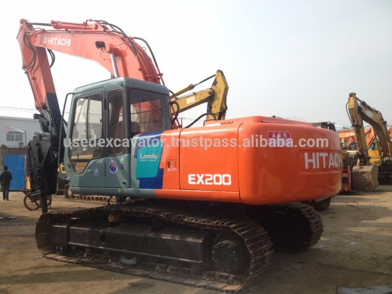 ハイ状態日立ex200-3使用ショベル安い日立ex200-3中古建設機械-他の機械類及び企業装置問屋・仕入れ・卸・卸売り