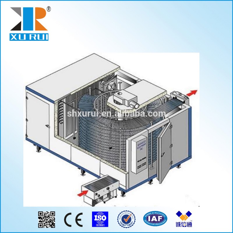 シーフードのためのトンネルフリーザー冷凍機、 野菜、 家禽-工業用冷却装置問屋・仕入れ・卸・卸売り