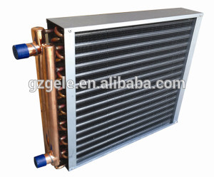 ために排ガス水熱交換器ファン付き・冷却涼しいrecuperators銅管・空調業界のための蒸発器凝縮器-熱交換器問屋・仕入れ・卸・卸売り