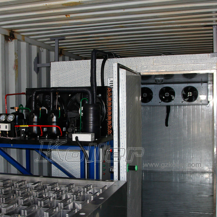 使用されるコンテナブロック氷製造機、 ブロックアイスプラント、 の製氷機ライン-製氷機問屋・仕入れ・卸・卸売り