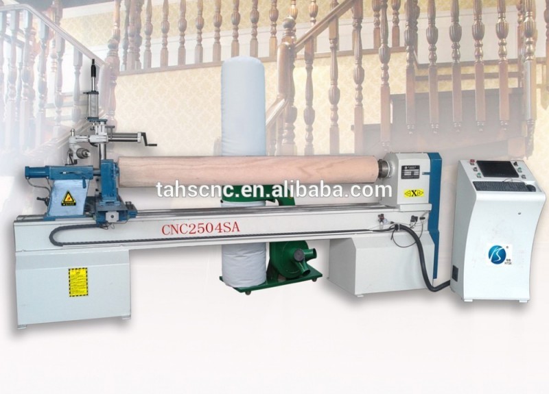 高精度cnc旋盤cnc2504sa高速木材販売のためにマシン-木工旋盤問屋・仕入れ・卸・卸売り