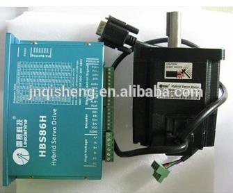 Leadshine簡単サーボ製品cncシステムハイブリッドサーボシステムhbs86hドライバとハイブリッドサーボモータ86hs40-ec-nema 34モーター-木工機械部品問屋・仕入れ・卸・卸売り