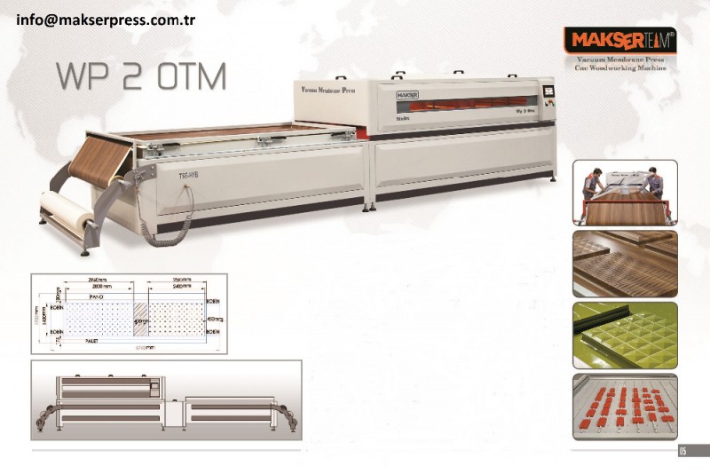Makserpress wp2 otm真空膜プレス機/pvc真空膜プレス/ベニヤ真空ラミネーター膜プレス機-プレス機械問屋・仕入れ・卸・卸売り