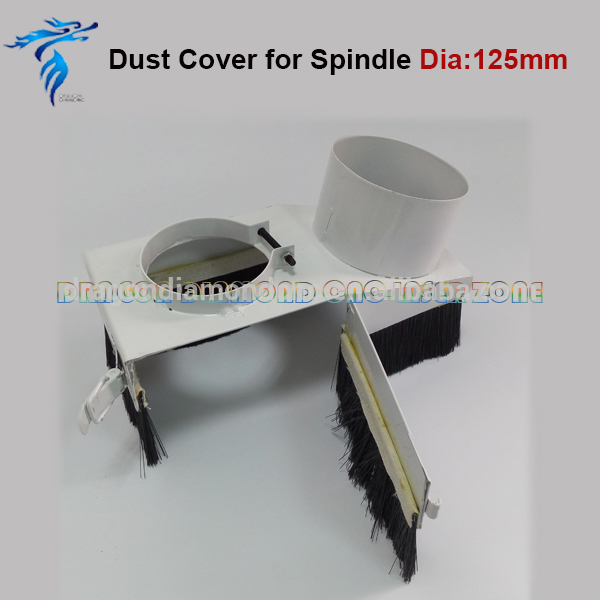 cncのルータの付属品カバー集塵装置の集塵装置cncスピンドルモーターd125mm-木工機械部品問屋・仕入れ・卸・卸売り