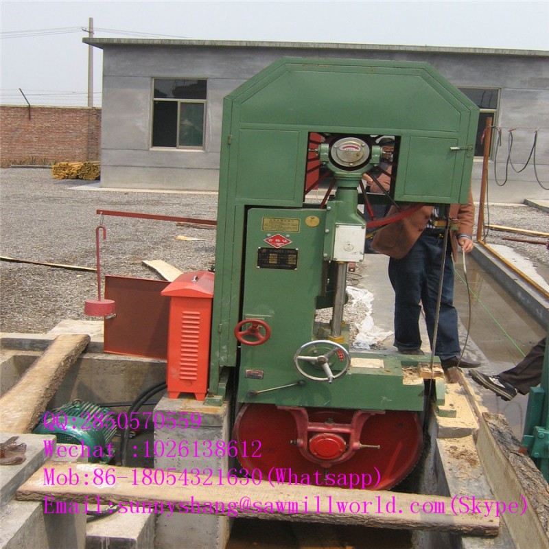 中国ハード木材プラットフォーム垂直バンド製材-機械を見た問屋・仕入れ・卸・卸売り