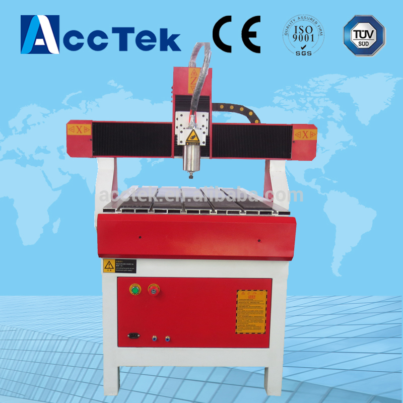 Acctekミニデスクトップ3d cncのルーター6090/小cnc彫刻切断機用木材、mdf、アクリル、石、アルミ-木彫機問屋・仕入れ・卸・卸売り