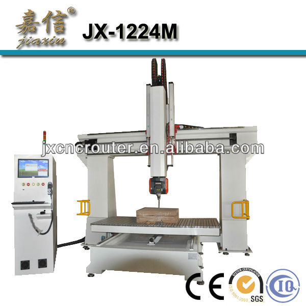 高精度jx-1224m5軸cncルータマシンセンター-木彫機問屋・仕入れ・卸・卸売り