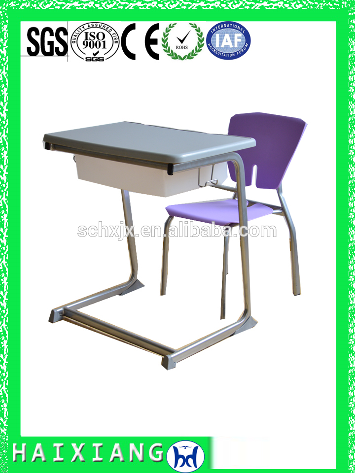 標準寸法サイズの現代学校机と椅子家具機器HXZY064-木彫機問屋・仕入れ・卸・卸売り