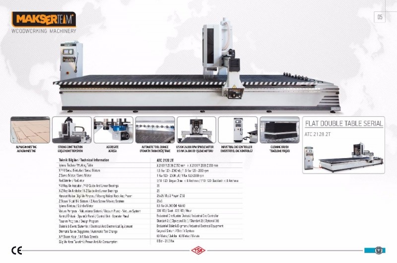 Cncの木工機械キッチンキャビネットATC2128 2 tダブルテーブル/cncルータダブルDVP305m3 ALPHCAM3Dソフトウェア/cncウッド-木彫機問屋・仕入れ・卸・卸売り