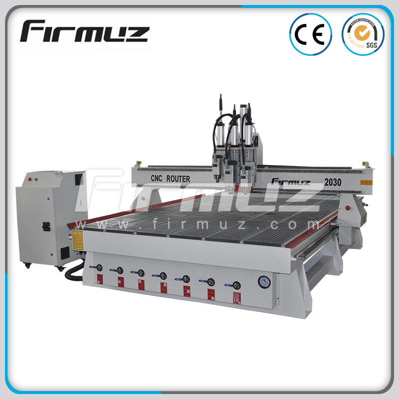 熱い販売4軸cncルータ4.2KW 1420*2500ミリメートル木材ルータでce認証-木彫機問屋・仕入れ・卸・卸売り