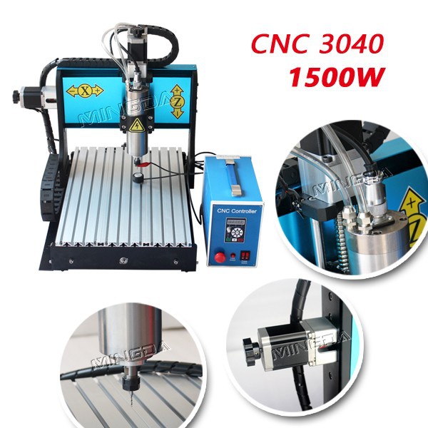熱い販売の木工cncルータマシン3040mingda1500wミニcnc彫刻機価格で-木彫機問屋・仕入れ・卸・卸売り