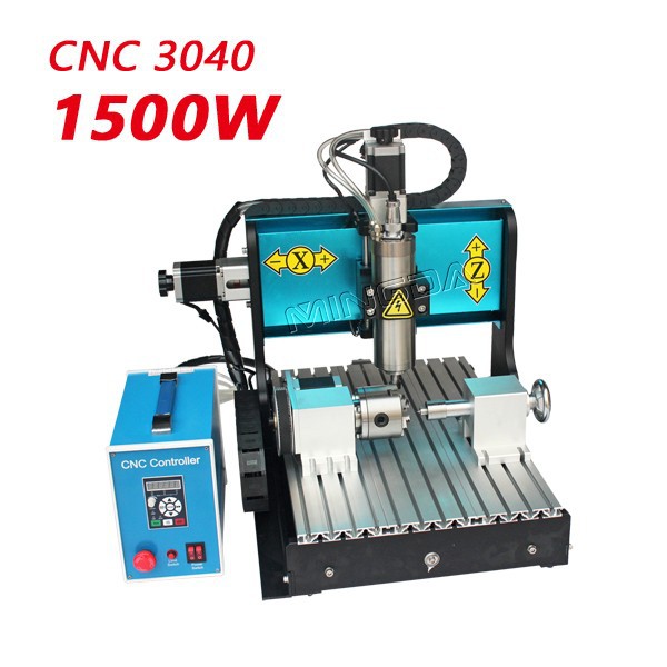熱い販売の中国cncフライス盤3040mingda1500w4軸cnc木彫りマシン-木彫機問屋・仕入れ・卸・卸売り