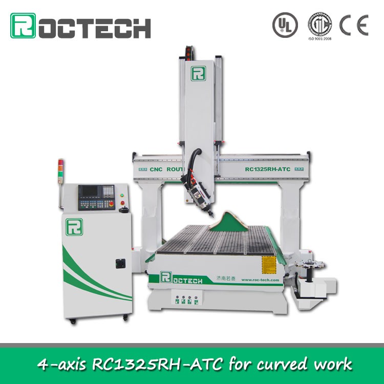 4軸RC1325RH-ATC cnc木工機械/ cnc ルータ-木彫機問屋・仕入れ・卸・卸売り