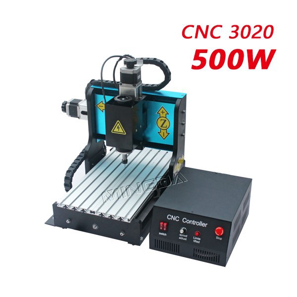 Cnc彫刻機cnc3020500w/cncルーターの彫刻マシンcnc切断機-木彫機問屋・仕入れ・卸・卸売り