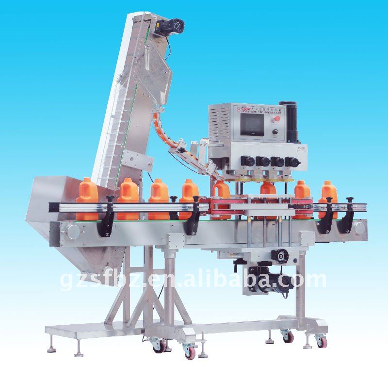 PLC (Shifeng)が付いているフルオートマチックのびんのふた締め機-おおう機械問屋・仕入れ・卸・卸売り