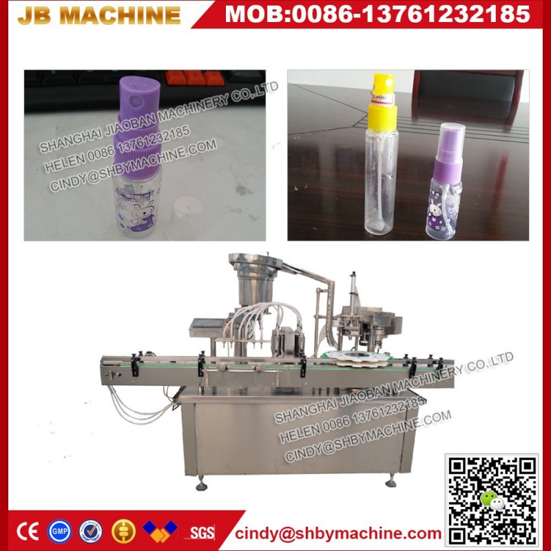 上海JB-P2 automaticmoistureサージ顔スプレー充填とキャッピング機-おおう機械問屋・仕入れ・卸・卸売り